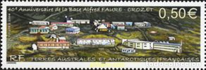 Sellos: 155227 MNH ANTARTIDA FRANCESA 2004 40 ANIVERSARIO DE LA BASE ALFRED FAURE